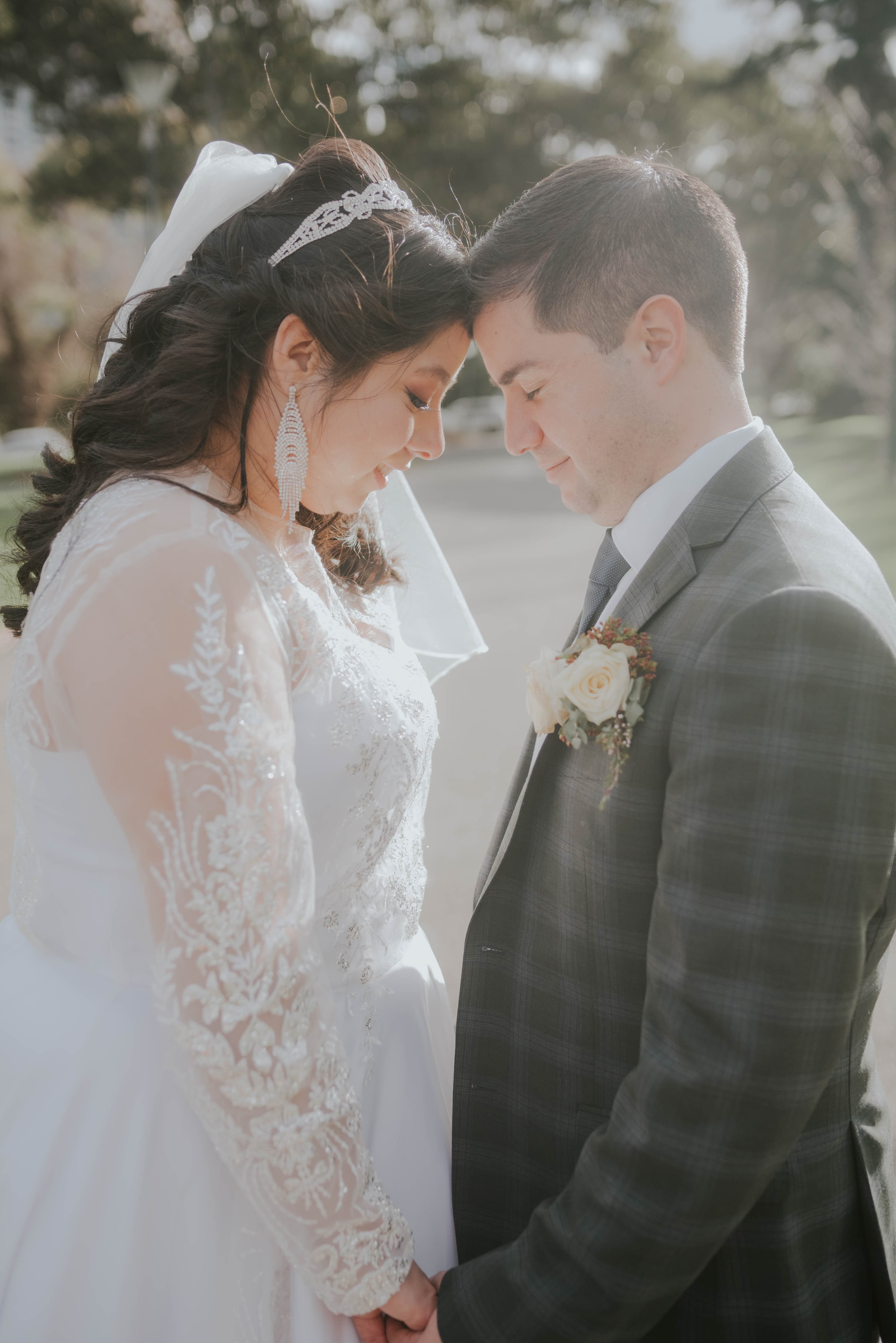 Bridal look